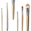 Sunny Vibes Makeup Brush Set showcasing the unique bristle design