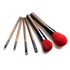 Detailed view of synthetic bristles in the Eco-Friendly Makeup Brush Set