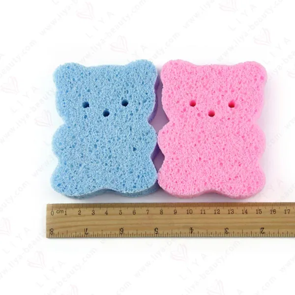 Gentle Baby Bath Sponge in soft, absorbent cellulose