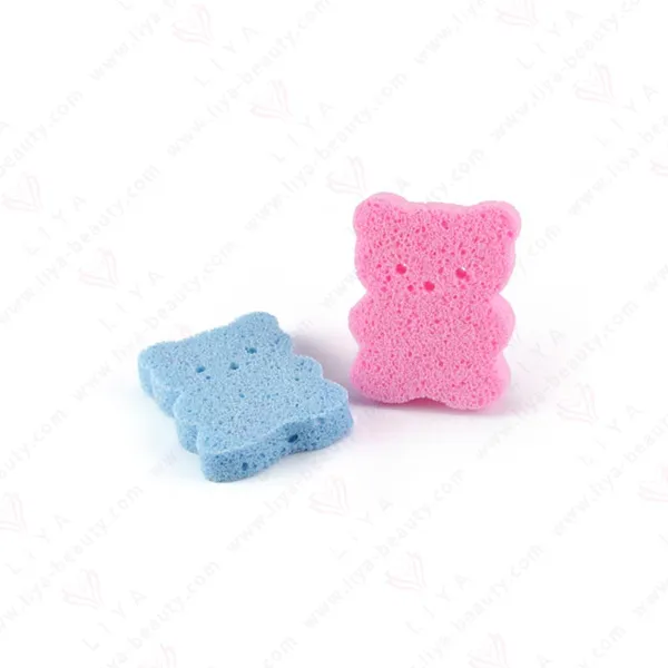 Close-up view of Gentle Baby Bath Sponge texture