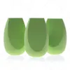 Green tear dual-cut sponge with ergonomic design