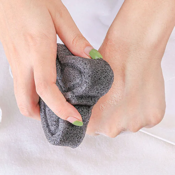 Eco-Friendly Bamboo Charcoal Konjac Sponge - Packaging