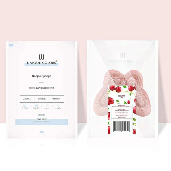 Cherry Blossom Konjac Sponge - Packaging Design