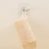 Biodegradable loofah sponge ready for a refreshing shower